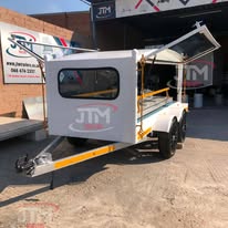 A trailer ready for its next journey
