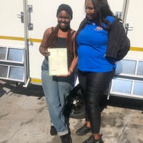 Customers with the JTM team